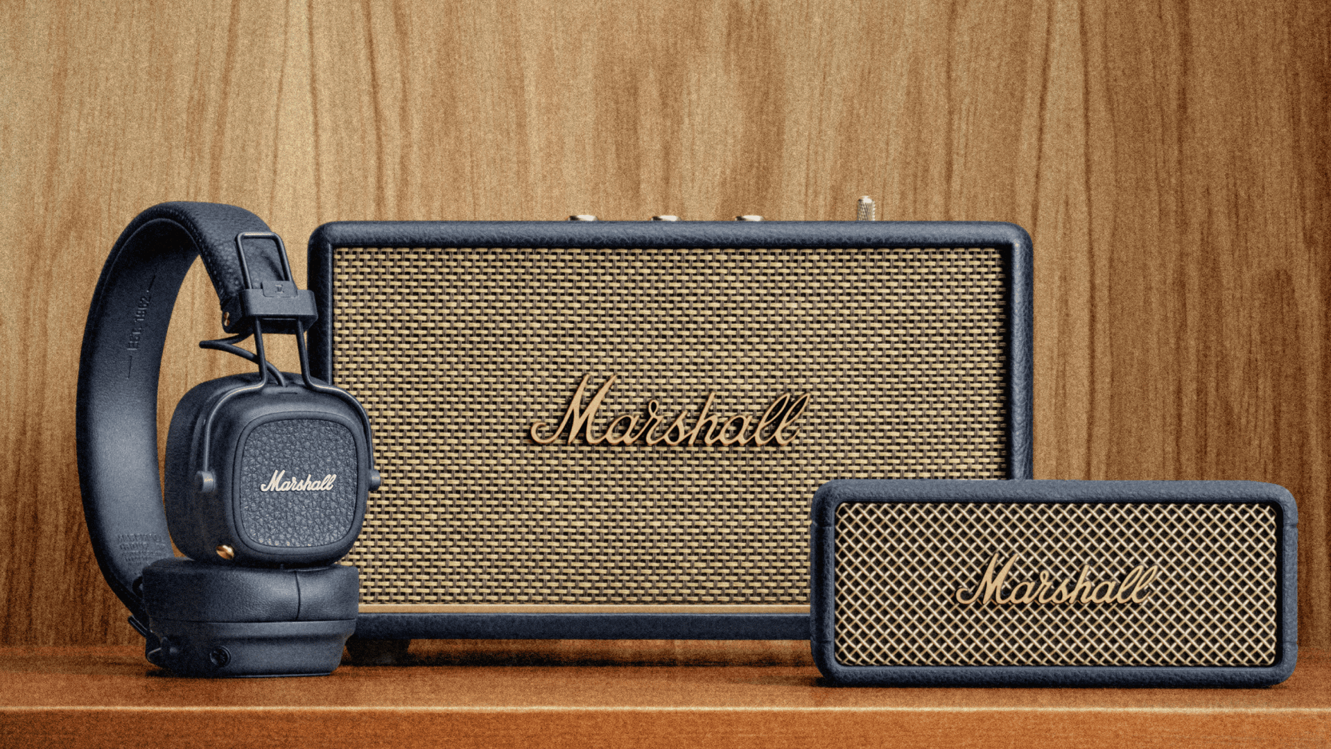 Marshall 推出 『Midnight Blue夜幕藍』限定系列　搖滾經典注入深邃新色！