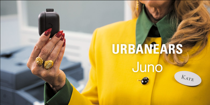 Urbanears Juno將自己置於您和整個世界之間，隨時在您需要休息的時候提供一個暫時的避世空間